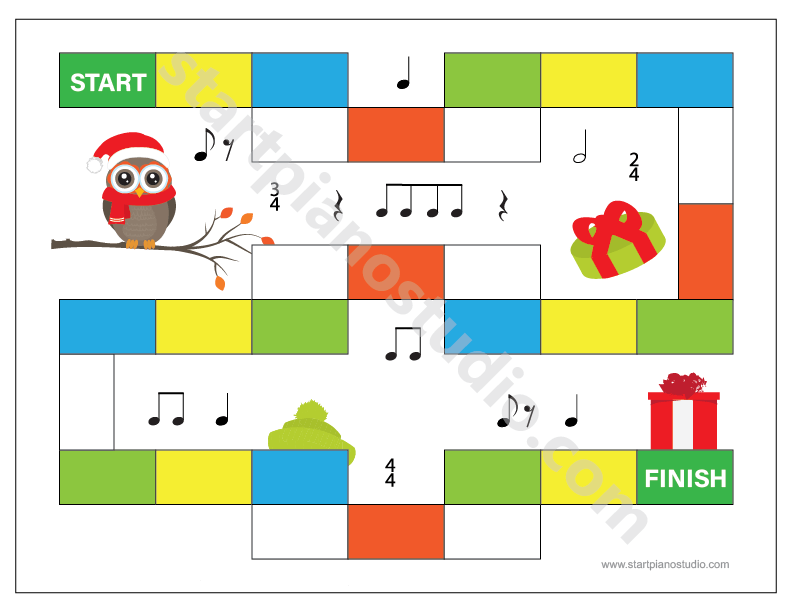 Holiday Rhythm Race (Level 3)