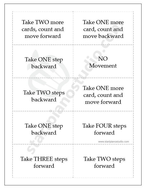 Step-Skip-Repeat Racing Game