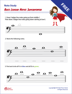 Bass Ledger Notes Superpower