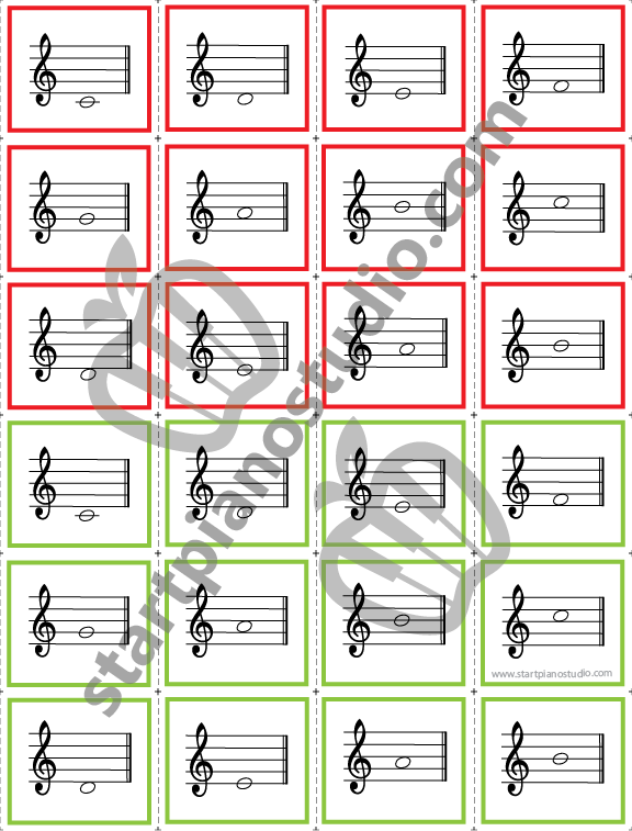 Notopoly (Middle C – Treble C): Mission Adventure 🎹
