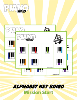 Alphabet Key Bingo