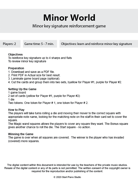 Minor World – Master Minor Key Signatures with Piano Heroes! 🎵🌍