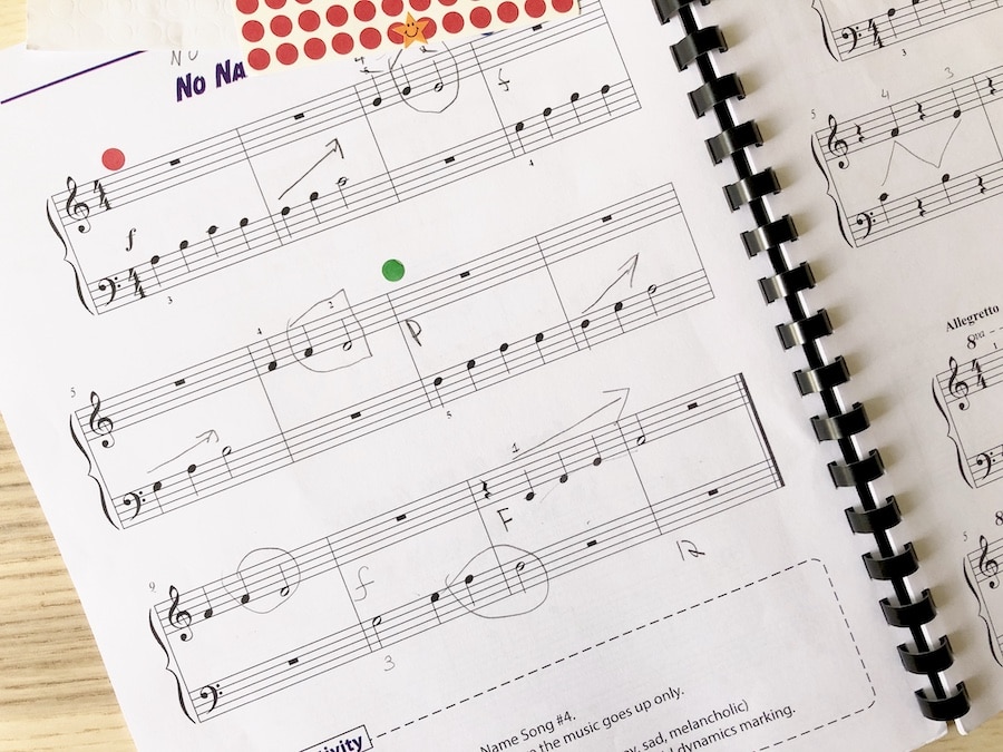 Step and skip notation