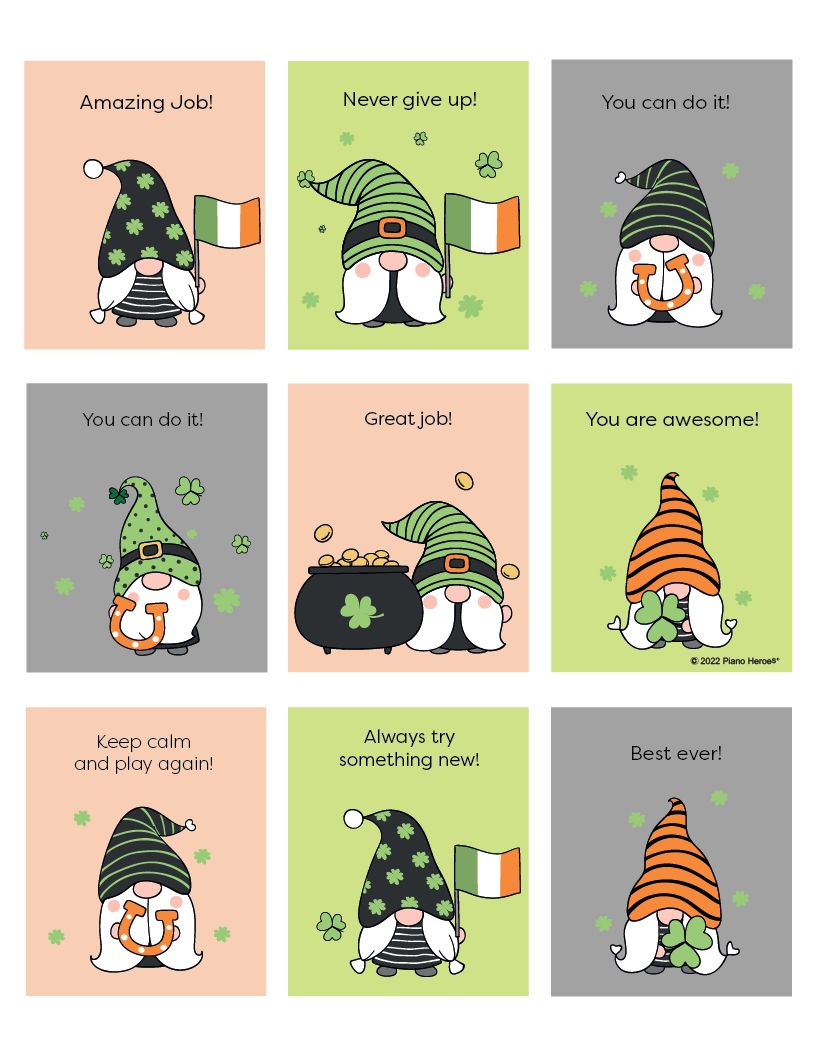 Lucky Gnome Badges