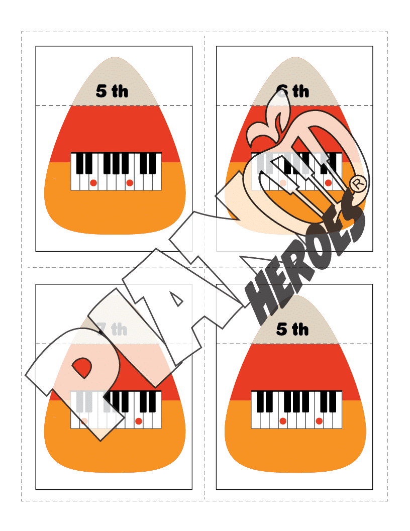 Candy Corn Interval Match