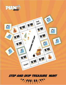 Step and Skip Treasure Hunt