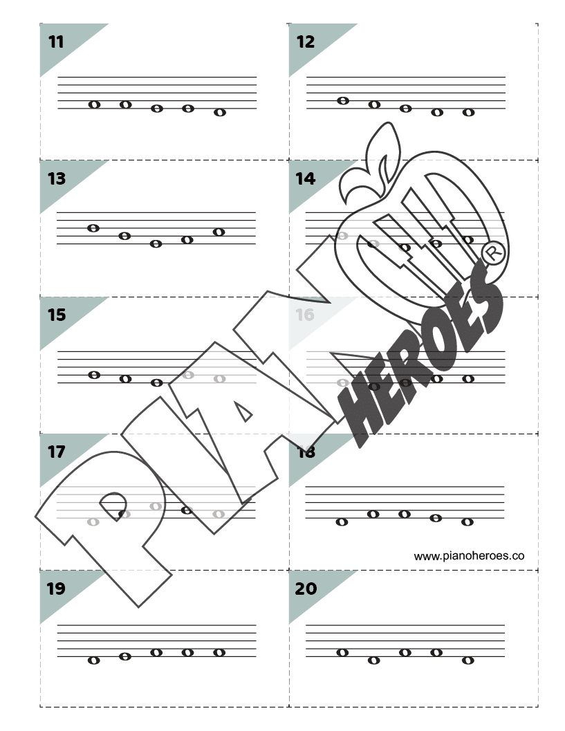 Sight Reading Builder (Set 2)