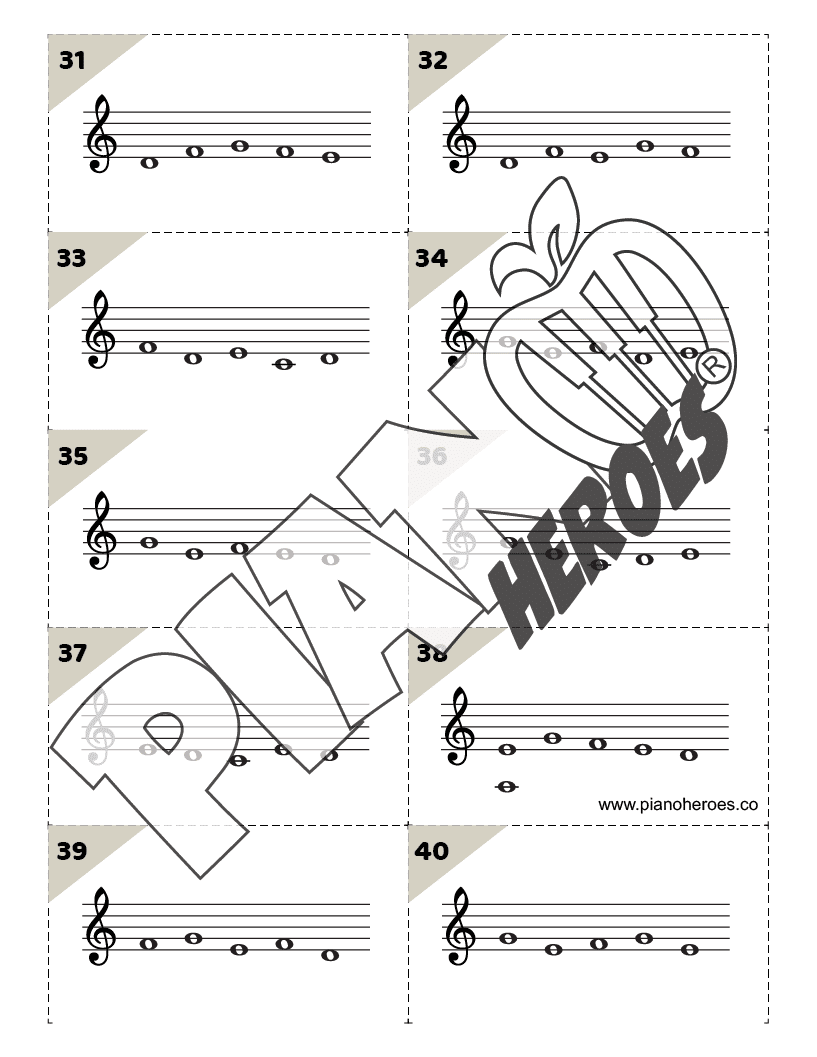 Sight Reading Builder (Set 3)