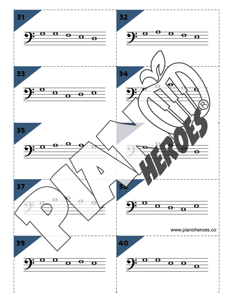 Sight Reading Builder (Set 5)