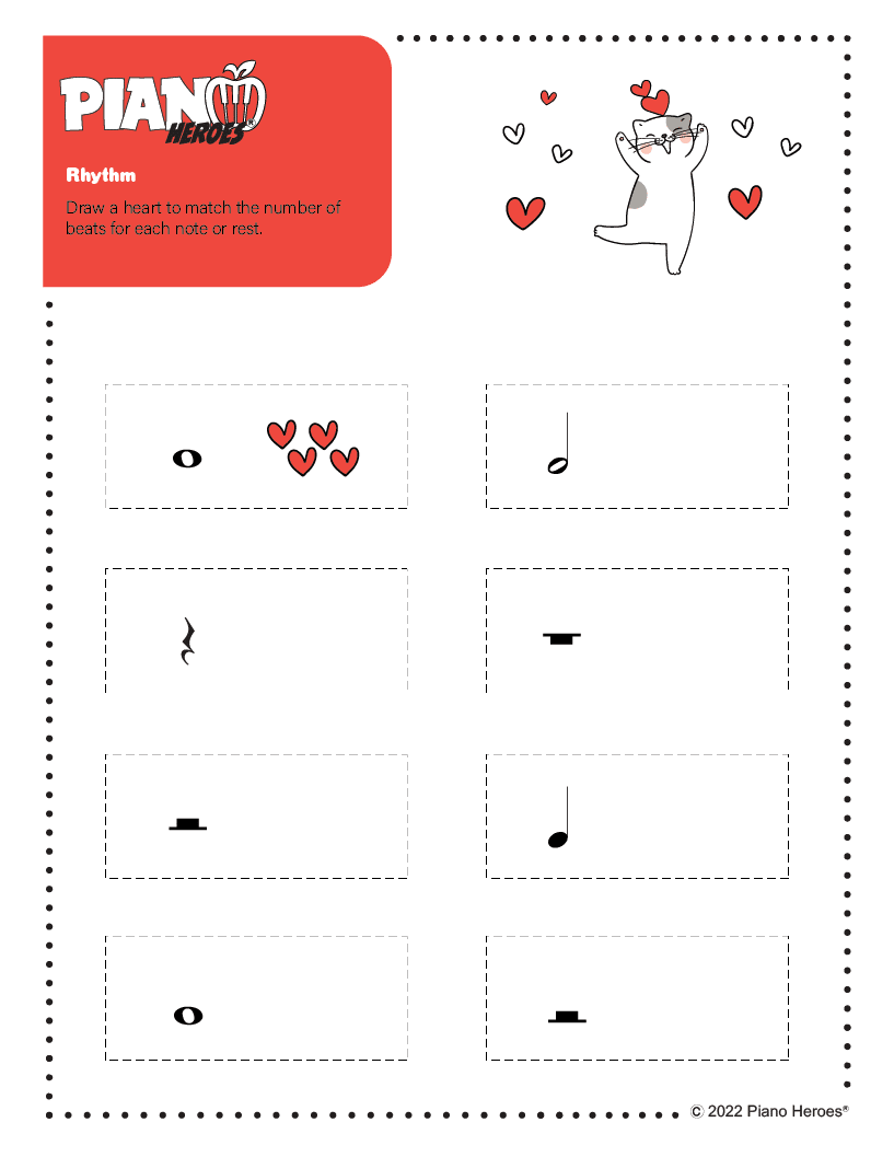 Valentine Cat Rhythm