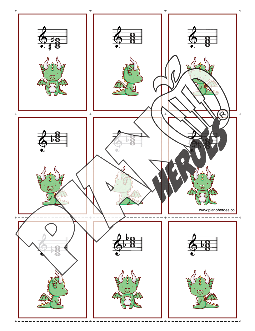 Dragon Chord Flashcards