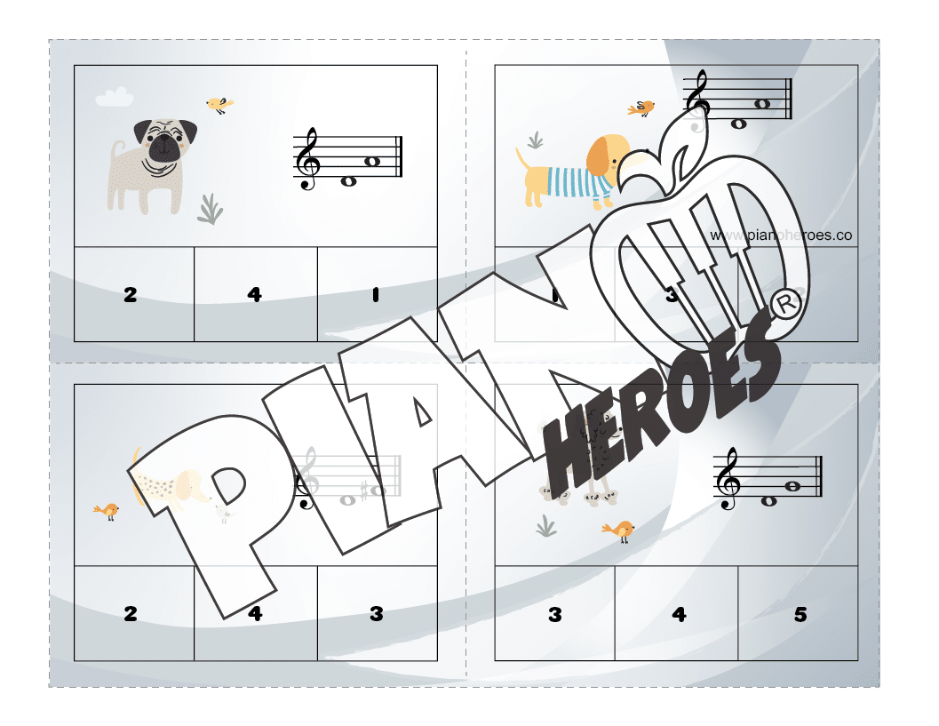 Puppy Treble Intervals